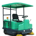Driving Type Electric Industrial Floor Cleaning Machine Road Sweeper